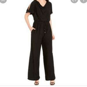 New Directions jumpsuit with open sleeve